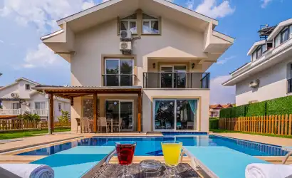 Villa Lilly 1 | Fethiye Çalış Denize Yürüme Mesafesinde Kiralık Villa