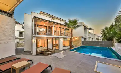 Villa Orange | Kalkan Ortaalan 3+1 Jakuzili Villamız