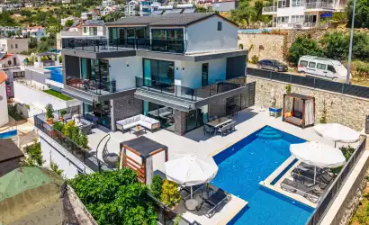 Villa Papirpüs – Kapalı Havuzlu Kiralık Villa | Kalkan – Tatilimiz Villada