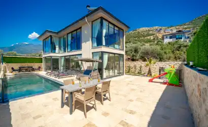 Villa Colombia Kalkan Yeşilköy mevkiinde yer alan 2+1 villamız.