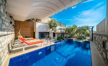 Villa Therapy Aqua Kalkan Kördere mevkiinde yer alan korunaklı villamız.