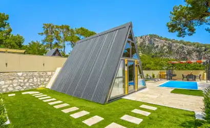 Villa Habitat 1 Fethiye Seydikemer mevkiinde yer alan 2+1 deniz manzaralı villamız.