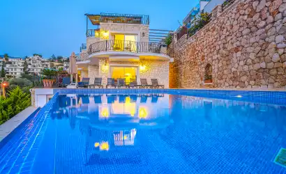 Villa Mamakira – Kaş Deniz Manzaralı Kiralık Villa | Tatilimiz Villada