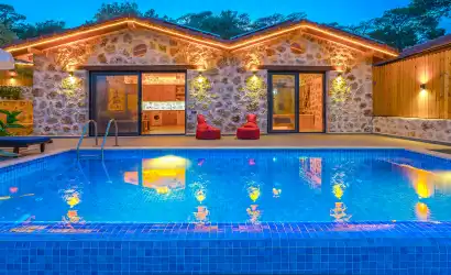 Villa Serencia Duo - Patara jakuzili balayı ve muhafazakar villa - Tatilimiz Villada