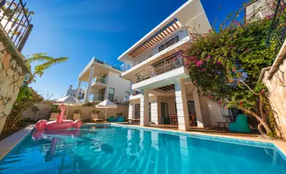 Villa Simena Kalkan Merkez mevkiinde bulunan 4+1 deniz manzaralı villamız.