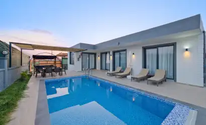 Fethiye Karaçulha Kiralık Villa | Jakuzili Korunaklı Villa Element | Tatilimiz Villada