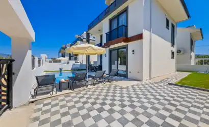 Villa Canora 2 | Fethiye Merkezde 3+1 Özel Havuzlu Kiralık Villa | Tatilimiz Villada