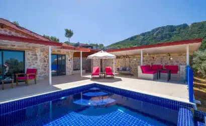 Villa Dreams 2 | Kalkan Üzümlü Deniz Manzaralı Jakuzili Kiralık Villa | Tatilimiz Villada