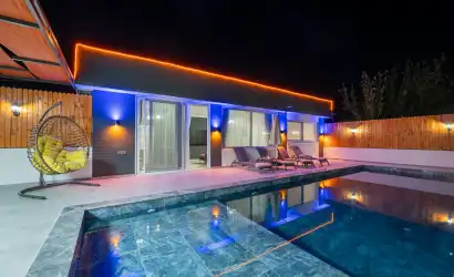 Villa Albert | Kalkan Çayköy Korunaklı Jakuzili Kiralık Villa