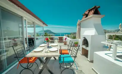 Apart Samara Kalkan kaş mevkiinde yer alan 1+1 havuzsuz apartımız 